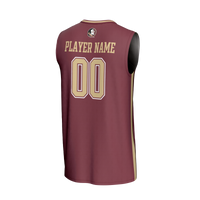 Florida State Seminoles NIL Pick-A-Player Lightweight Basketball Fashion Jersey - Garnet