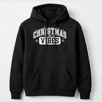 Retro Varsity Snowflake Hoodie, Christmas Vibes Hoodie, Comfy Winter Holiday Hoodie, Adorable Christmas Pullover Sweatshirt, Holiday Present for Her