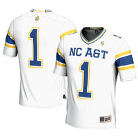 #1 North Carolina A&T Aggies Football Jersey - White