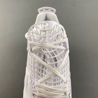 Low Top Sneakers, White Gold Colorway, Lace Up Design, Casual Gift for Sneaker Fans