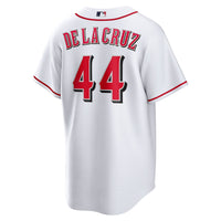 Cincinnati Reds Elly De La Cruz White Home Replica Jersey
