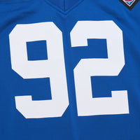 New York Giants 1994 Michael Strahan Royal Authentic Throwback Retired Player Jersey