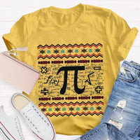 Math Teacher Holiday T-Shirt, Candy Cane Pi Symbol Christmas Shirt, Humorous Pi Graphic Tee, Christmas Math Teacher Shirt, Xmas STEM Present