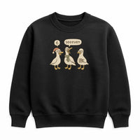 6 7 Math Teacher Pun Crewneck, Humorous Goose Christmas Sweatshirt, Goose Math Educator Sweater, Holiday Teacher Appreciation Present Sweatshirt