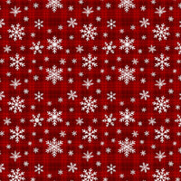 Holiday Plaid Wrapping Paper, Red Plaid Snowfall Christmas Wrapping Paper, Rustic Winter Snow Gift Wrapping Paper, Tartan Present Decor