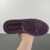 Low Top Sneakers, Purple Gray Colorway, Lace Up Design, Casual Gift for Sneaker Fans