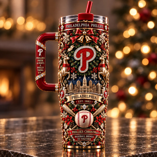 PHI Christmas - Ornament-Style Holiday Tumbler - main