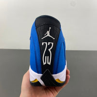 Low Top Sneakers, Blue Black Yellow Colorway, Lace Up Design, Casual Gift for Sneaker Fans