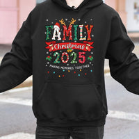 Making Memories Together Sweatshirt, Family Christmas 2025 Hoodie, Matching Holiday Family Hooded Pullover, Xmas Group Photo Sweater