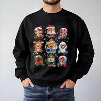 Humorous Fast Food Christmas Sweater, Christmas Chicken Nuggets Sweatshirt, Christmas Foodie Sweatshirt, Holiday Food Crewneck Sweatshirt