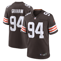 Cleveland Browns Mason Graham Brown Game Jersey