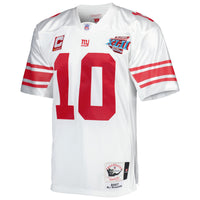 New York Giants 2007 Eli Manning White Authentic Throwback Retired Player Jersey