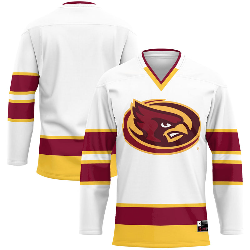 Iowa State Cyclones Hockey Jersey - Cardinal