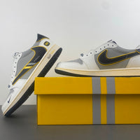 Low Top Sneakers, Silver White Colorway, Reverse Hook Design, Lace Up Design, Casual Gift for Sneaker Fans