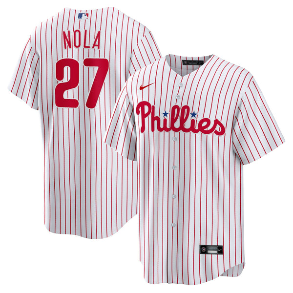 Philadelphia Phillies Aaron Nola White Home Replica Player Name Jersey