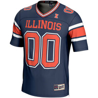 Illinois Fighting Illini NIL Pick-A-Player Football Jersey - Navy