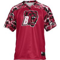 Bridgewater State Bears Football Jersey - Red
