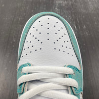 Low Top Sneakers, Blue White Silver Colorway, Metallic Finish, Lace Up Design, Casual Gift for Sneaker Fans
