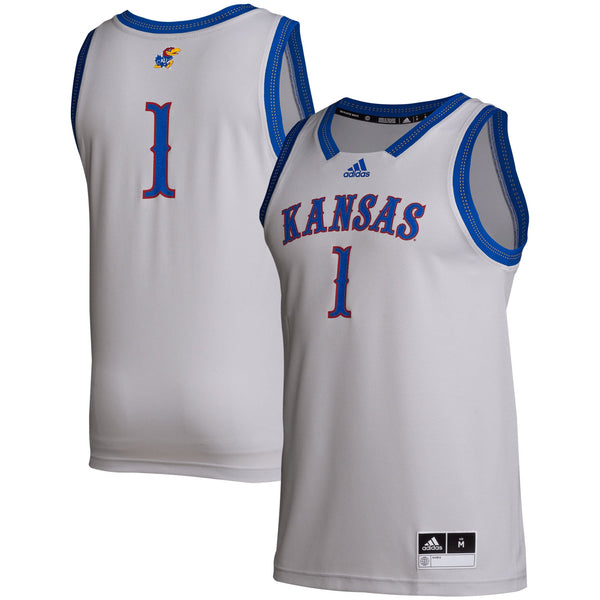 # Gray Kansas Jayhawks Swingman Jersey