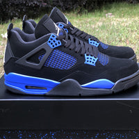 Sneakers, Blue Black Colorway, Lace Up Design, Casual Gift for Sneaker Fans