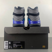 High Top Sneakers, Blue Black Purple Gray Colorway, Strap Design, Casual Gift for Sneaker Fans