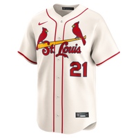St. Louis Cardinals Lars Nootbaar Cream Alternate 2 Limited Jersey