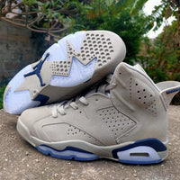 Sneakers, Blue Gray Colorway, Lace Up Design, Casual Gift for Sneaker Fans