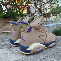 High Top Sneakers, Beige Purple Colorway, Lace Up Design, Casual Gift for Sneaker Fans