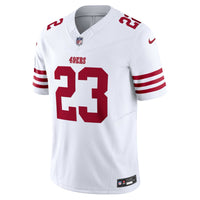 San Francisco 49ers Christian McCaffrey White Limited Jersey