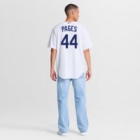 Los Angeles Dodgers Andy Pages White Home Replica Jersey