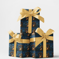 Holy Family Watercolor Gift Wrap, Nativity Christmas Wrapping Paper, Christian Religious Wrapping Paper, Bethlehem Holiday Gift Wrap Roll