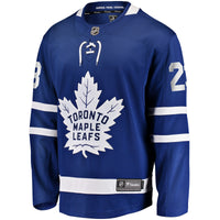 Toronto Maple Leafs Matthew Knies Blue Home Premier Breakaway Player Jersey