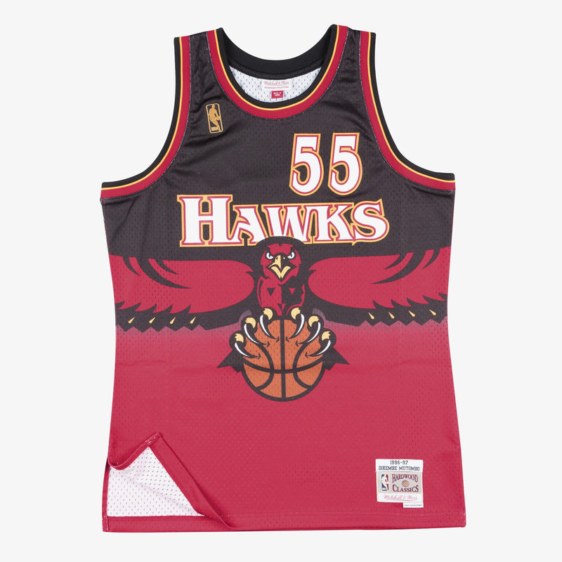 Atlanta Hawks Swingman Jersey Dikembe Mutombo 1996-97