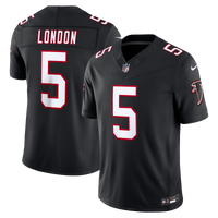 Atlanta Falcons Drake London Black Alternate Throwback Stitched Limited Jersey