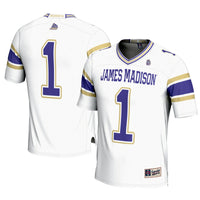 #1 James Madison Dukes Football Jersey - Cardinal