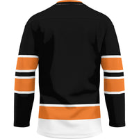 Findlay Oilers Hockey Jersey - Black