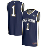 #1 Georgia Southern Eagles Lightweight Basketball Jersey - Blue