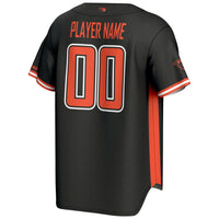 Oregon State Beavers NIL Pick-A-Player Lightweight Baseball Jersey - Black