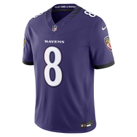 Baltimore Ravens Lamar Jackson Purple Team Stitched Limited Jersey