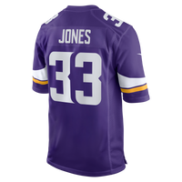 Minnesota Vikings Aaron Jones Purple Game Player Jersey