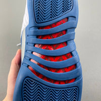 Low Top Sneakers, Blue Colorway, Lace Up Design, Casual Gift for Sneaker Fans