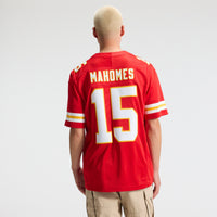 Kansas City Chiefs Patrick Mahomes Red Team Stitched Limited Jersey