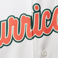 Miami Hurricanes Replica Baseball Jersey - White