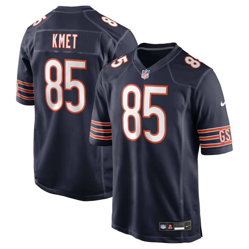 Chicago Bears Cole Kmet Navy Player Game Jersey
