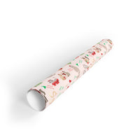 Adorable Cat Christmas Wrapping Paper, Meowy Christmas Wrapping Paper, Santa Hat Cat Gift Wrap, Holiday Present Wrap, Cat Lover Xmas Gift Wrap