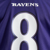 Baltimore Ravens Lamar Jackson Purple Team Game Jersey