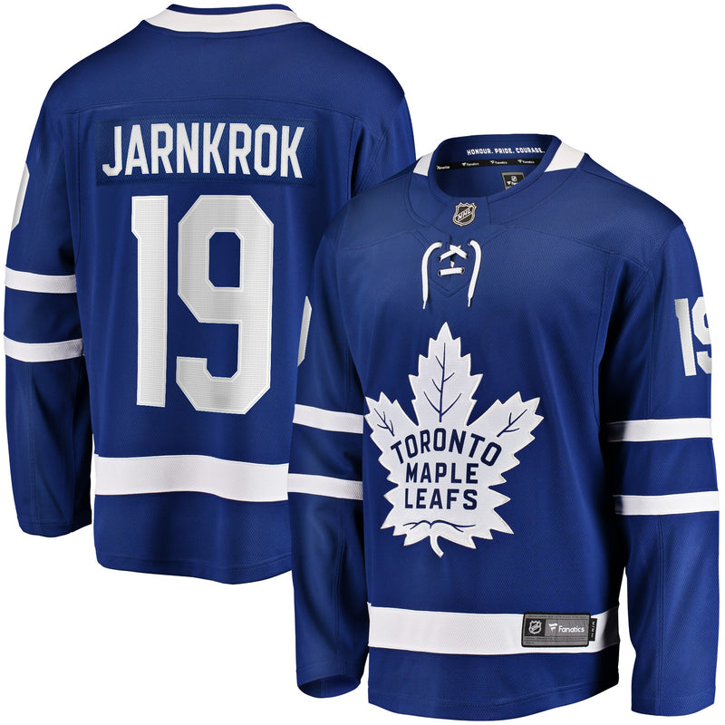 Toronto Maple Leafs Calle Jarnkrok Blue Home Breakaway Player Jersey