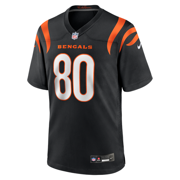 Cincinnati Bengals Cris Collinsworth Black Team Retired Player Game Jersey