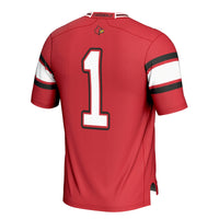 #1 Louisville Cardinals Football Jersey - Cardinal