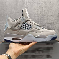 Mid Top Sneakers, Beige White Colorway, Lace Up Design, Casual Gift for Sneaker Fans